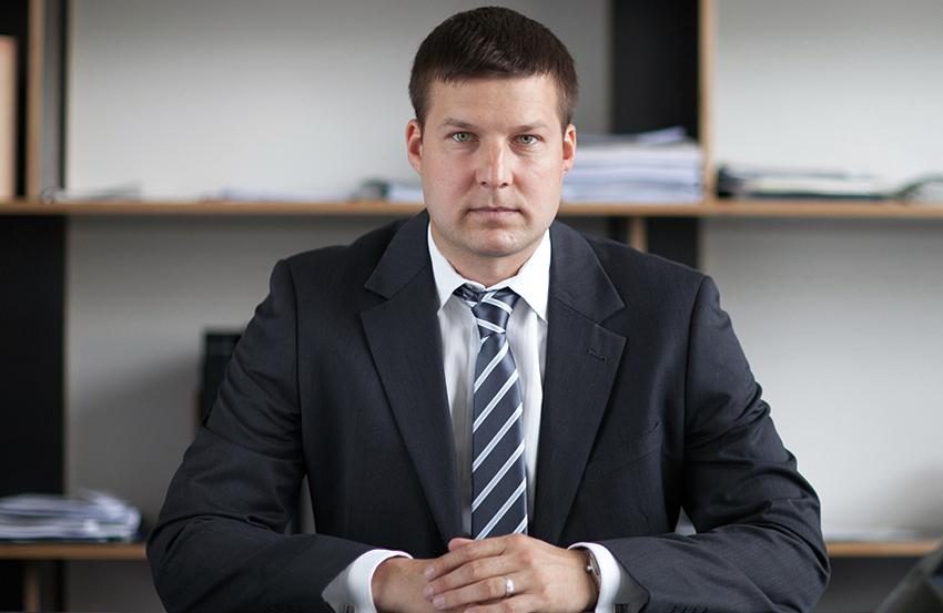 Uzņēmuma UPB valdes priekšsēdētājs Dainis Bērziņš: «Ja mums būtu skandāls, ka nemaksājam nodokļus, mēs droši vien automātiski tiktu izsvītroti no visiem piegādātāju sarakstiem Skandināvijā.» Foto no uzņēmuma arhīva