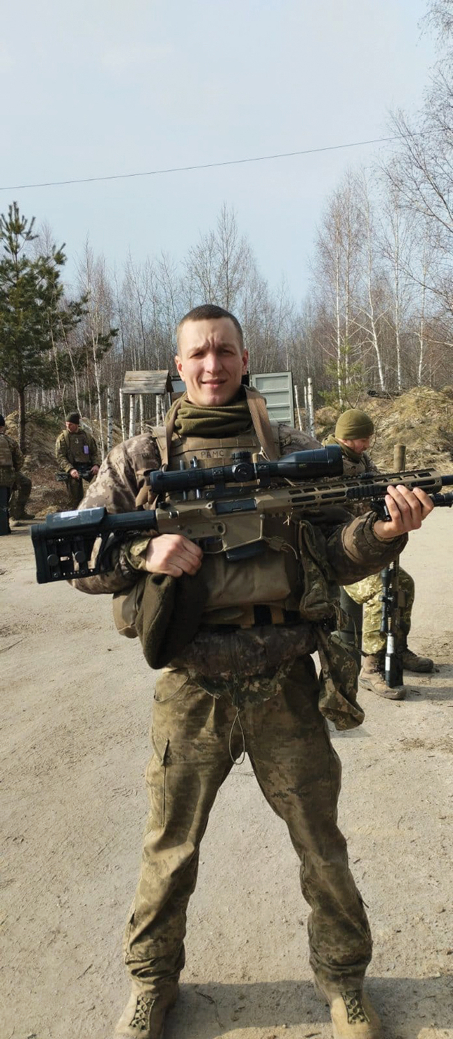 Nesen frontē kritušais Andrija dēls Andrijs