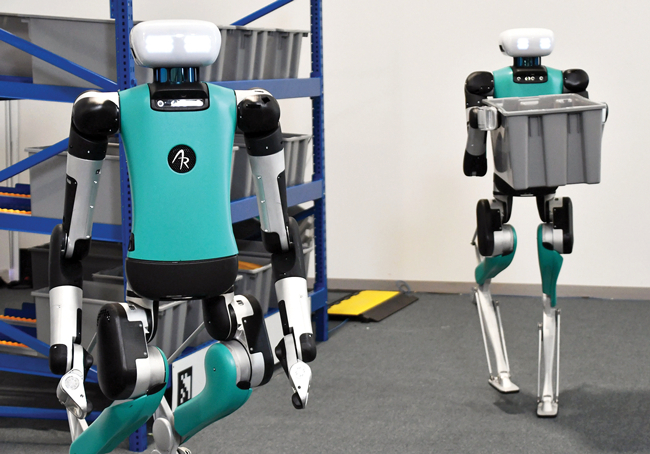 Interneta tirdzniecības milzis Amazon savos pasūtījumu apstrādes centros aizvien vairāk izmantos humanoīdos robotus Digit