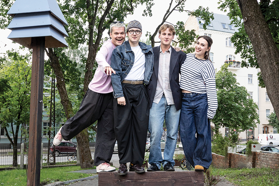 Young Latvians launch a newspaper encouraging life beyond social media