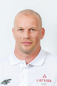 Bobslejs Intars Dambis (34) Pirmais starts 18. vai 24. februārī* plkst. 2.30