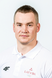 Bobslejs Arvis Vilkaste (28) Pirmais starts 18. vai 24. februārī* plkst. 2.30