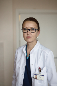 Nodaļas vadītāja un virsārste Monta Madelāne. Foto — Reinis Hofmanis