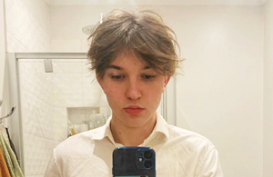 Markus: «Es galīgi neatbalstu šo ideju, esmu jauns un negribu dienēt nekādā armijā.» Foto no personīgā arhīva