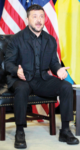 Tiekoties ar Donaldu Trampu Ņujorkā 24. septembrī.