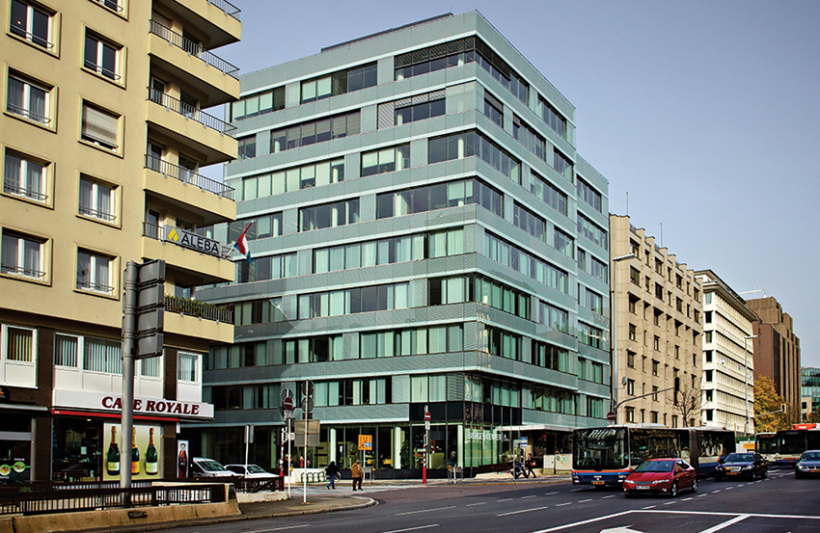 Ēka Luksemburgā, kur strādāja ABLV Bank Luxembourg. ABLV publicitātes foto