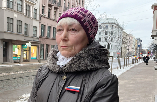 Jeļena Kreile. Foto — Inese Liepiņa