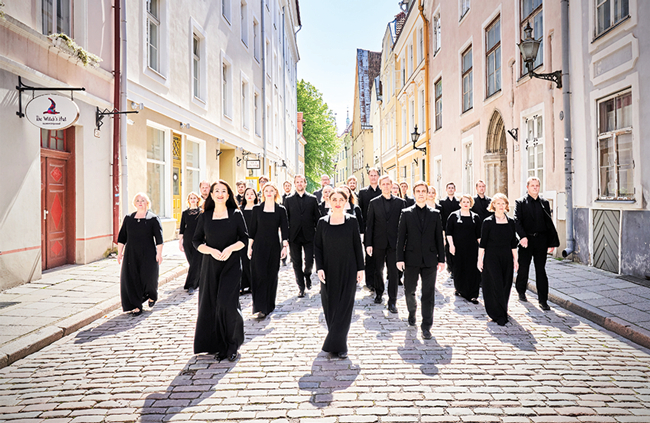 Igaunijas Filharmoniskais kamerkoris. Publicitātes foto