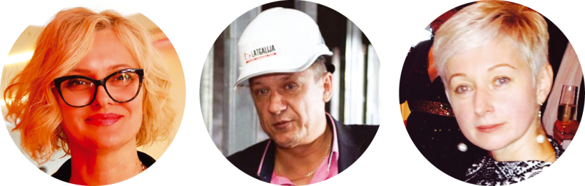 Bijušā mēra sieva Olga (pa kreisi) tagad tiesājas ar vīra brāli Mihailu, kam piederēs firma Latgalija. Savukārt cita uzņēmuma — Latgales Būve — patiesā labuma guvēja ir Mihaila sieva Svetlana