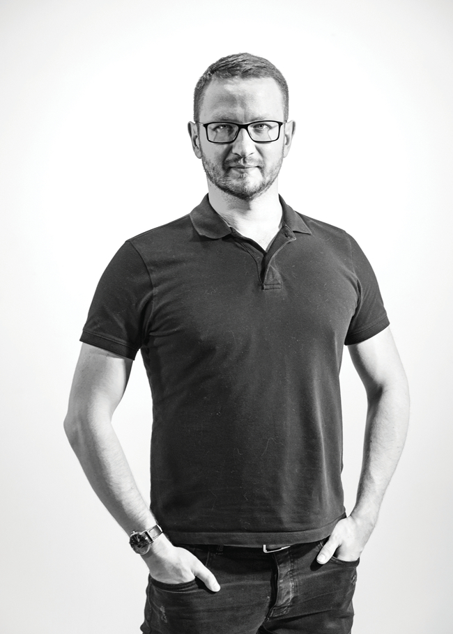 Hyperscan līdzdibinātājs un izpilddirektors Jānis Kreilis: «Labākais darbinieks izrādījās mākslīgais intelekts. Tas var rakstīt e-pastus, izstrādāt pieteikumu grantu projektā un tā tālāk. Ja man atņemtu šo rīku, man nolaistos rokas!» Publicitātes foto