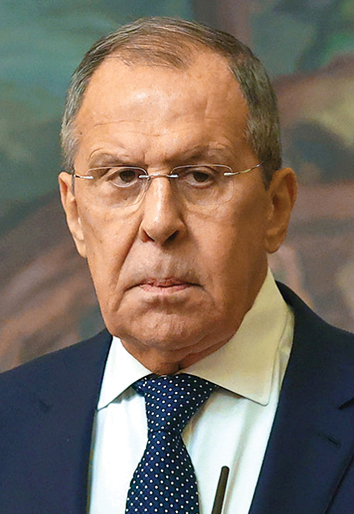 Ārlietu ministrs Sergejs Lavrovs