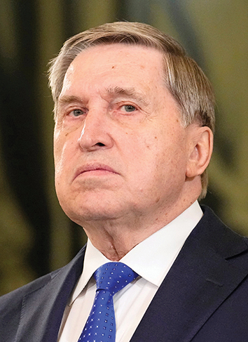 Putina padomnieks Jurijs Ušakovs