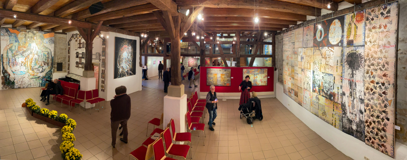 Izstādes Fierce Paradise: Conversations with Aboriginal Art kopskats. Foto — Ojārs Greste