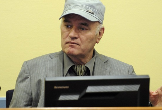 Attēlā: Ratko Mladičs
