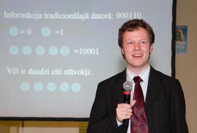 Andris Amabainis. Foto: LU.lv