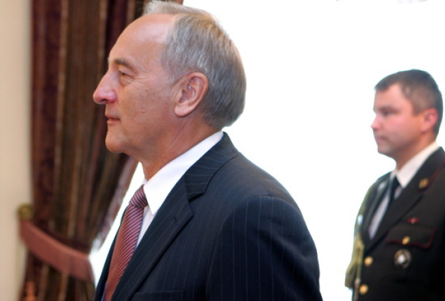 Prezidents Andris Bērziņš. Foto: Raitis Plauks, F64