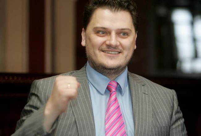 Slavenais operdziedātājs Aleksandrs Antoņenko. Foto: Ieva Čīka, LETA