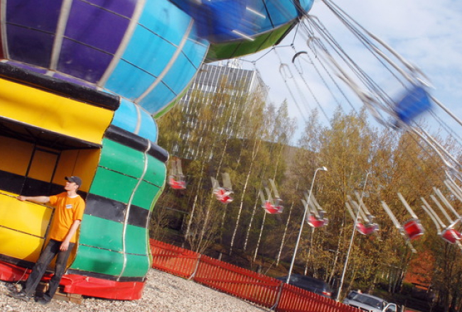 Atrakciju parks. Foto: Gints Ivuškāns, F64