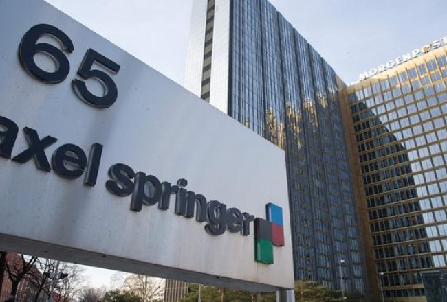 Mediju giganta "Axel Springer" mītne. Foto: EPA/LETA