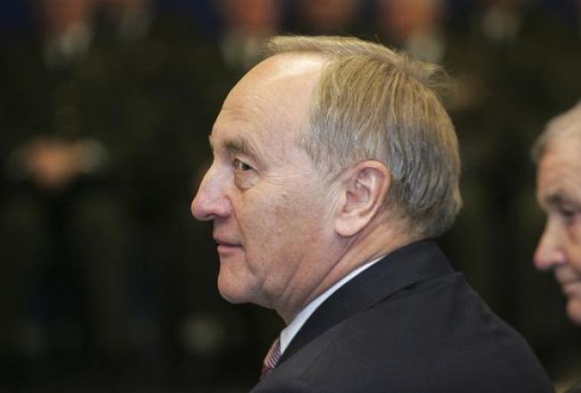 Valsts prezidents Andris Bērziņš. Foto: Emīls Desjatņikovs, F64
