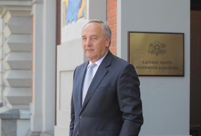 Prezidents Andris Bērziņš. Foto: Gints Ivuškāns, F64
