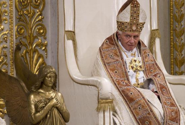 Pāvests Benedikts XVI. Foto: EPA/LETA