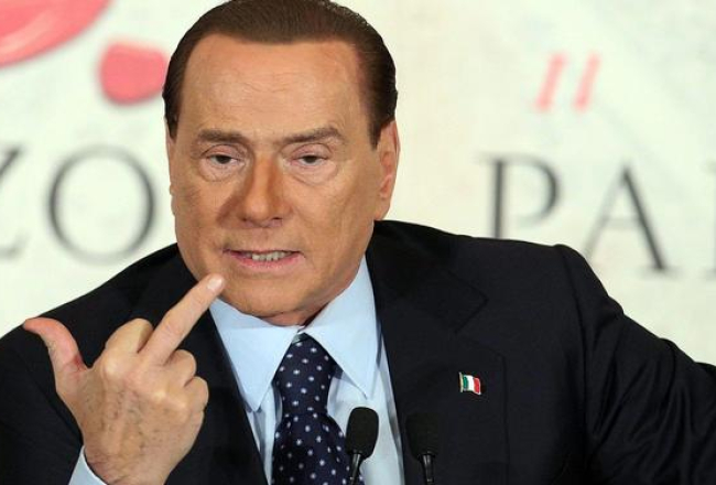 Bijušais Itālijas premjerministrs Silvio Berluskoni. Foto: EPA/LETA