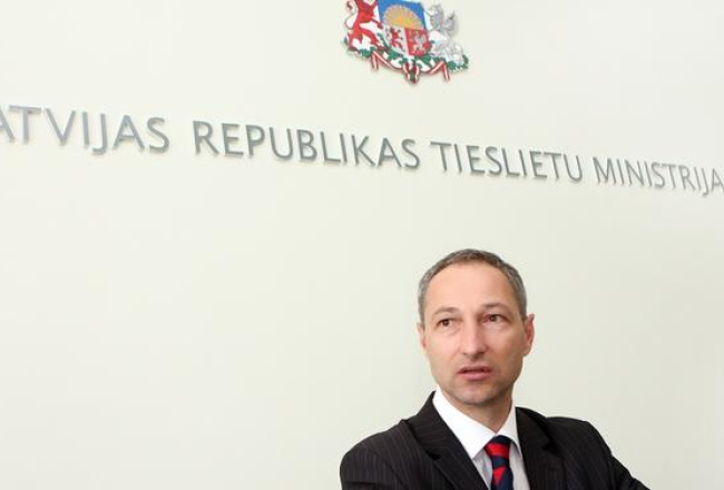 Tieslietu ministrs Jānis Bordāns. Foto: Edijs Pālens, LETA
