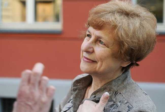 Tatjana Ždanoka. Foto: Evija Trifanova, LETA