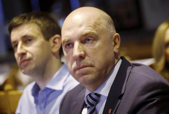 Jaunais Reformu partijas vadītājs Edmunds Demiters. Foto: Nora Krevneva, F64