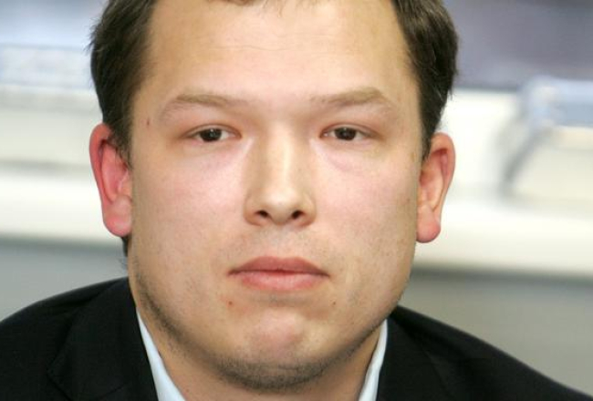 Alumīnija lējumu ražošanas uzņēmuma SIA "Dīlers" valdes loceklis Deniss Zaicevs. Foto: Evija Trifanova, LETA