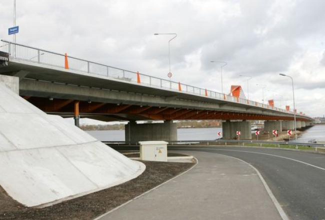 Dienvidu tilts. Foto: Lita Krone, LETA