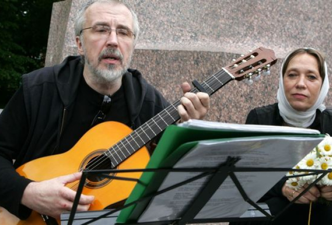 Līga (L) un Kaspars (K) Dimiteri. Autore - Ieva Čīka, LETA