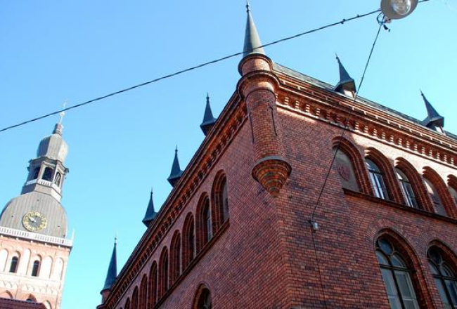 Doma baznīcas tornis. Foto: Anita Vaivode, F64