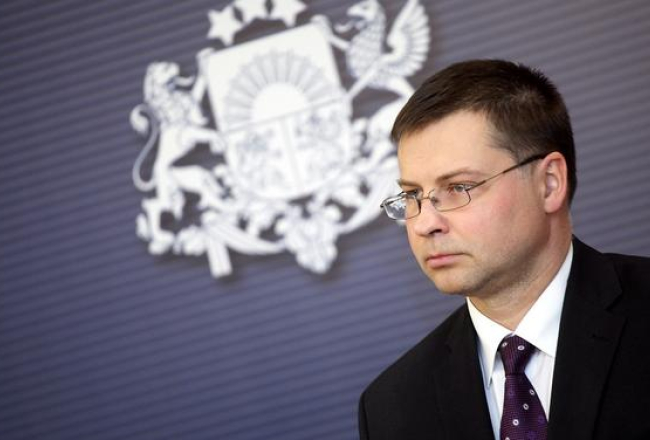 Valdis Dombrovskis. Foto: Ieva Čīka, LETA
