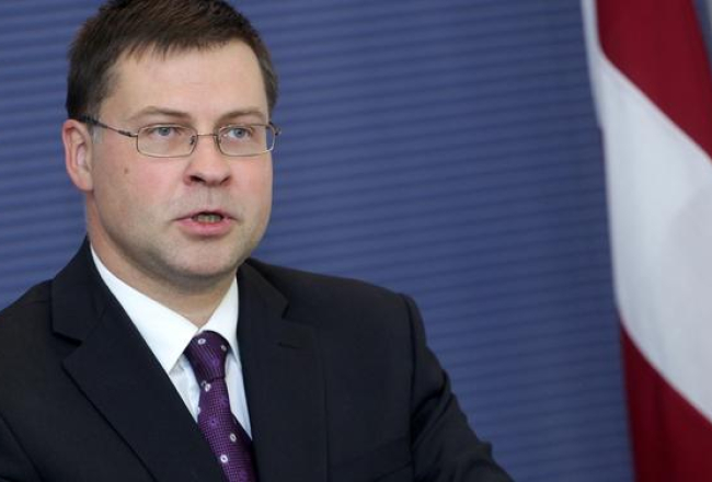 Valdības vadītājs Valdis Dombrovskis. Foto: Ieva Čīka, LETA