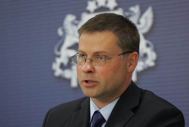 Ministru prezidents Valdis Dombrovskis. Foto: Emīls Desjatņikovs, F64
