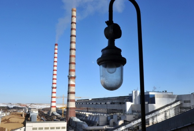 "Eesti Energia" Narvā. Foto: AFP/LETA