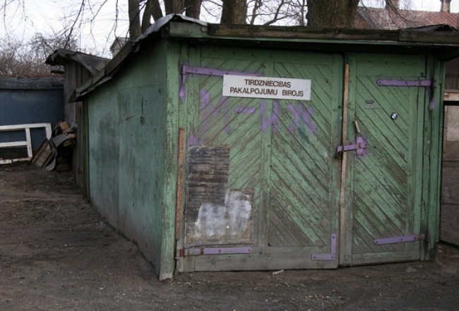 Par garāžām varēs uzlikt nekustamā īpašuma nodokli. Foto: Gatis Dieziņš, F64