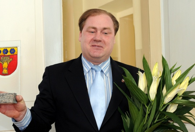 Rūjienas mērs Guntis Gladkins. Foto: Lita Krone, LETA