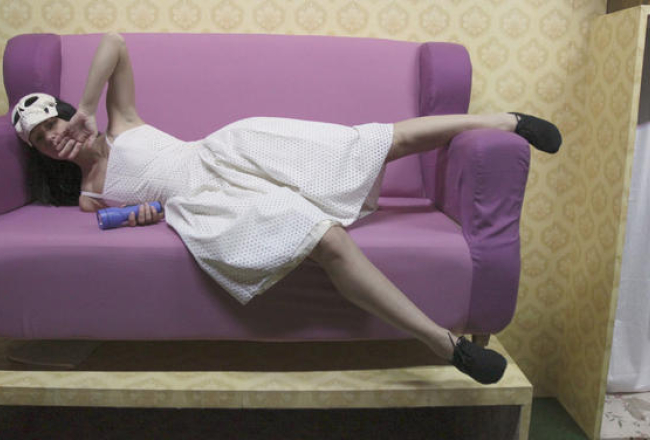 Izrādes publicitātes foto. Foto - Anna Jurkovska.