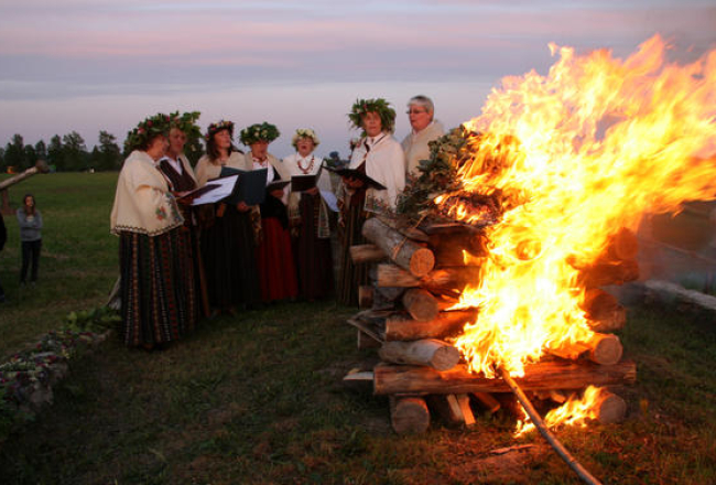 Līgo nakts Pedvālē. Publicitātes foto