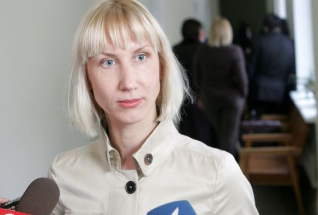 TV3 raidījuma "Nekā personīga" žurnāliste Ilze Jaunalksne. Autore - Ieva Čīka, LETA