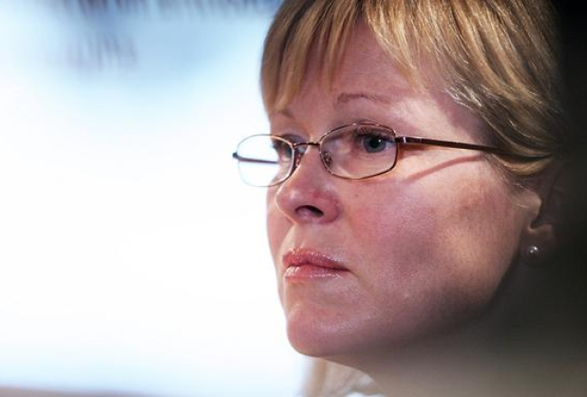 Kultūras ministre Žaneta Jaunzeme-Grende. Foto: Lauris Vīksne, F64