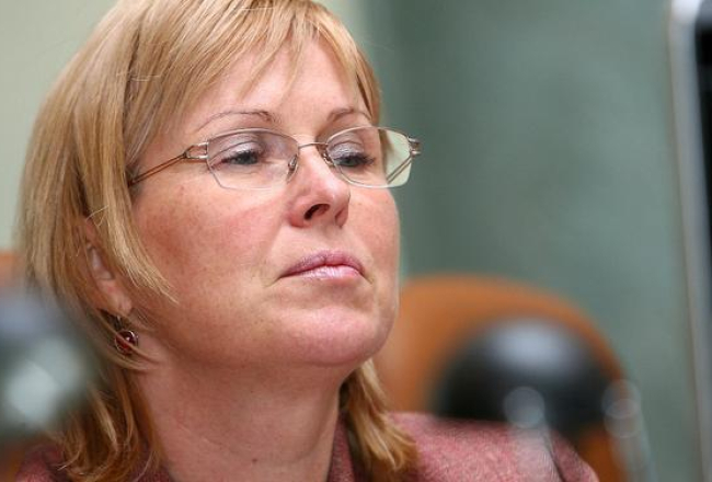 Kultūras ministre Žaneta Jaunzeme-Grende. Foto: Dmitrijs Suļžics, F64