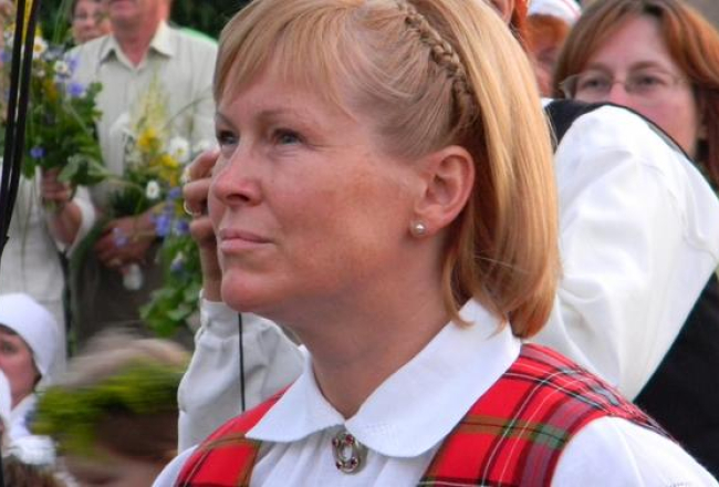 Kultūras ministre Žaneta Jaunzeme-Grende. Foto: Inga Nestere, F64