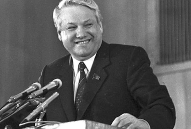 Boriss Jeļcins.