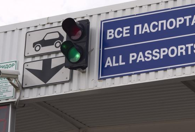 Kaļiņingrada. Krievijas robeža. Foto: ITAR-TASS/LETA