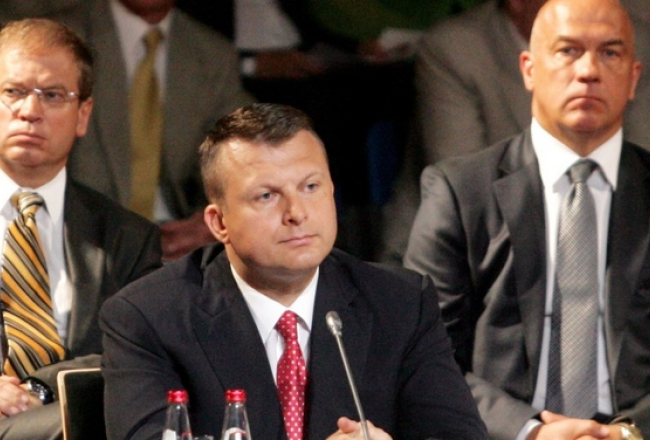 Ivars Kalvišķis (L) PLL dibināšanas forumā. Foto: Kaspars Krafts, F64
