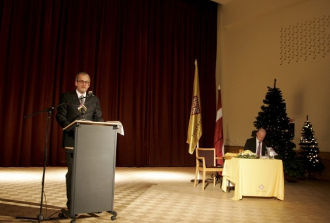 TB/LNNK priekšsēdētājs Roberts Zīle partijas kongresā 11.decembrī. Autors: Andrejs Terentjevs, F64